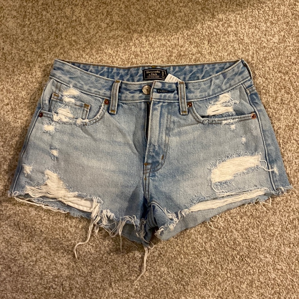 Abercrombie jean shorts